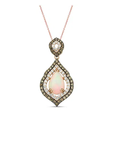 Le Vian ® Crazy Collection 14k Rose Gold 2.50 Ct. Tw. Diamond & Opal Pendant