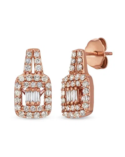 Le Vian Creme Brulee 14k Strawberry Gold 0.57 Ct. Tw. Diamond Earrings