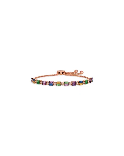 Le Vian ® Creme Brulee 14k Strawberry Gold 2.80 Ct. Tw. Diamond & Gemstone Bracelet