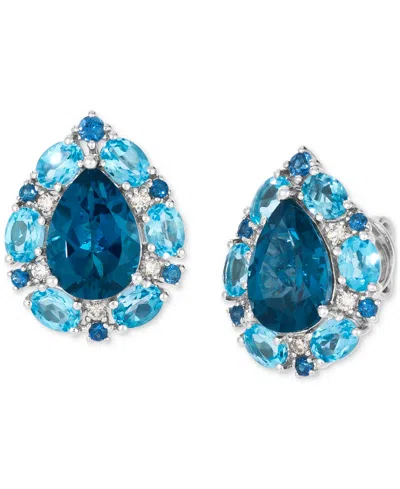 Le Vian Deep Sea Blue Topaz (2-2/5 Ct. T.w.), Blue Topaz (2-3/20 Ct. T.w.), Blueberry Sapphire (1/5 Ct. T.w.