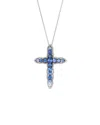 Le Vian ® Denim Ombré® 14k 1.16 Ct. Tw. Sapphire Ombre Pendant