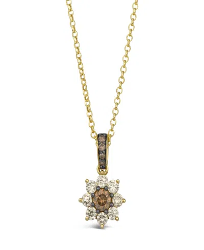 Le Vian Diamonds Pendant Necklace (7/8 Ct. T.w.) In 14k Honey Gold