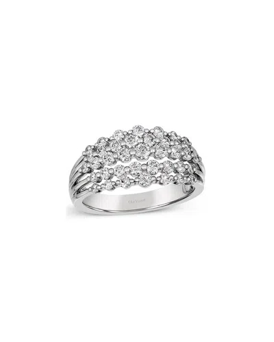 Le Vian ® Distinction Platinum 1.04 Ct. Tw. Diamond Cocktail Ring In Transparent