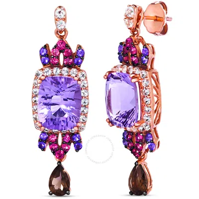 Le Vian Earrings Grape Amethyst In Purple