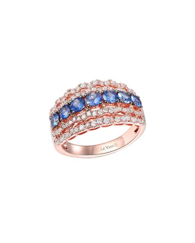 Le Vian ® Escape 14k 1.21 Ct. Tw. Diamond & Sapphire Ring In Metallic