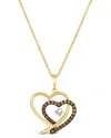 Le Vian Euphoria Chocolate 14k 0.09 Ct. Tw. Diamond Pendant