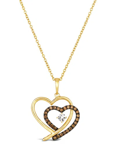 Le Vian Euphoria Chocolate 14k 0.09 Ct. Tw. Diamond Pendant Necklace