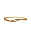 Le Vian Euphoria Chocolate 14k 0.12 Ct. Tw. Diamond Bangle Bracelet