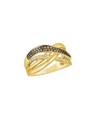 Le Vian Euphoria Chocolate 14k 0.12 Ct. Tw. Diamond Ring In Gold