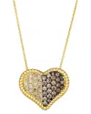 Le Vian Euphoria Chocolate 14k 0.13 Ct. Tw. Diamond Pendant