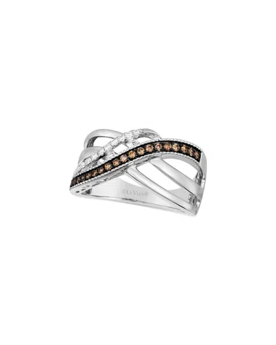 Le Vian ® Euphoria Chocolate 14k 0.22 Ct. Tw. Diamond Ring In Metallic