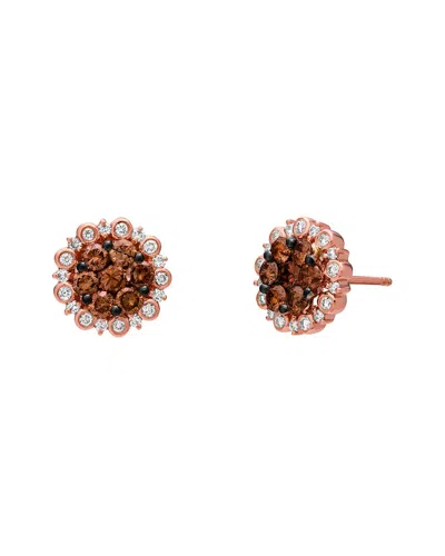 LE VIAN LE VIAN EUPHORIA CHOCOLATE 14K 0.57 CT. TW. DIAMOND EARRINGS
