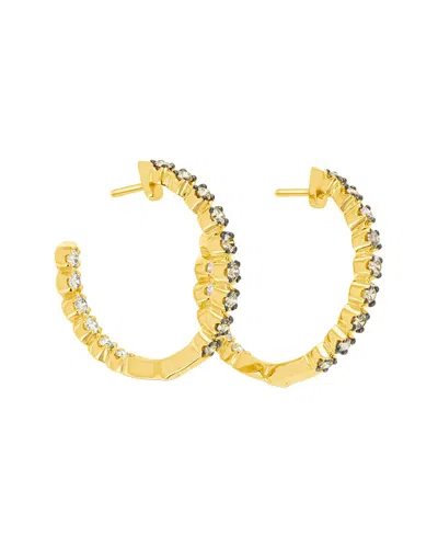 Le Vian Euphoria Chocolate 14k 0.57 Ct. Tw. Diamond Earrings In Gold