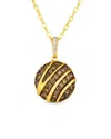 Le Vian ® Euphoria Chocolate 14k 0.58 Ct. Tw. Diamond Pendant