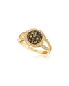 Le Vian ® Euphoria Chocolate 14k 0.73 Ct. Tw. Diamond Half-eternity Ring