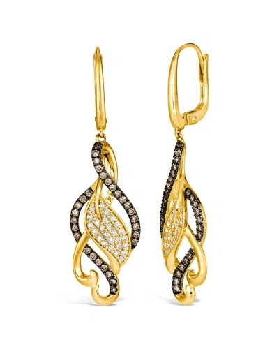 Le Vian ® Euphoria Chocolate 14k 0.96 Ct. Tw. Diamond Earrings In Gold