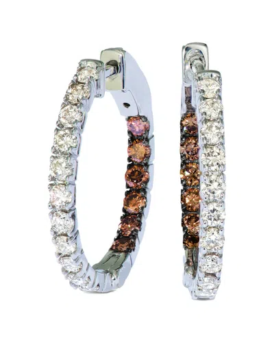 Le Vian Euphoria Chocolate 14k 1.10 Ct. Tw. Diamond Earrings In Blue