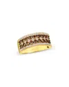 Le Vian ® Euphoria Chocolate 14k 1.33 Ct. Tw. Diamond Half-eternity Ring