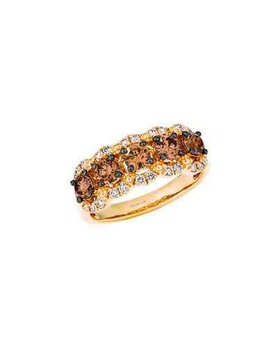Le Vian ® Euphoria Chocolate 14k 1.54 Ct. Tw. Diamond Band Ring In Multi