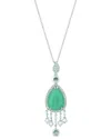 Le Vian ® Euphoria Chocolate 14k 3.29 Ct. Tw. Aquamarine Pendant