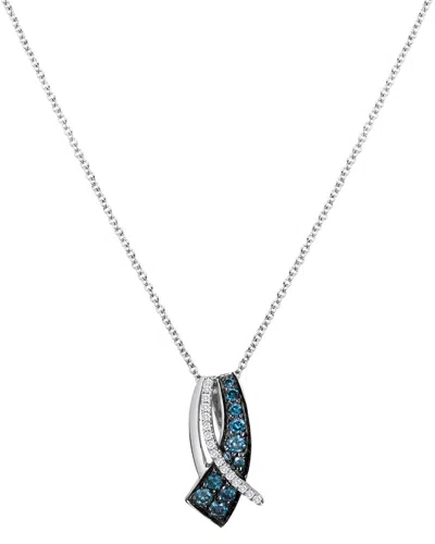 Le Vian ® Exotics 14k 0.33 Ct. Tw. Diamond Pendant Necklace In Multi