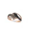 Le Vian Exotics 14k Rose Gold 0.94 Ct. Tw. Diamond Ring In Gold