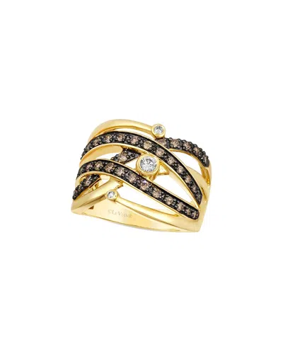 Le Vian Gladiator 14k 0.20 Ct. Tw. Diamond Ring In Gold
