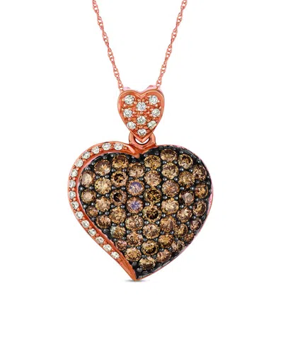 Le Vian Grand Sample Sale 14k Strawberry Gold 2.06 Ct. Tw. Diamond Necklace