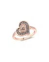 Le Vian ® Heart Shape 14k Rose Gold 0.36 Ct. Tw. Diamond Ring