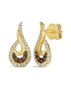 Le Vian ® Honey And Chocolate 14k 0.60 Ct. Tw. Diamond Earrings