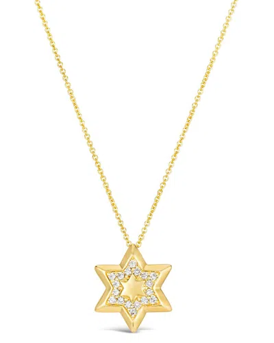 Le Vian Honey & Nude Stars 14k 0.17 Ct. Tw. Diamond Pendant Necklace