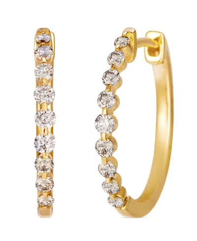 Le Vian Honey Gold Diamond Hoop Earrings (3/8 Ct. T.w.) In 14k Yellow Gold