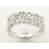 Le Vian Ladies Baguette Frenzy Rings Set In 14k Vanilla Gold In White