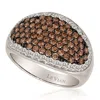 Le Vian Ladies Band Rings Set In 14k Vanilla Gold In White