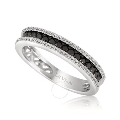 Le Vian Ladies Band Rings Set In 14k Vanilla Gold In White
