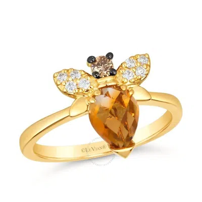 Le Vian Ladies Bee Positive Rings Set In 14k Honey Gold In Yellow