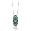 Le Vian Ladies Blueberry Diamond Necklaces Set In 14k Vanilla Gold In White