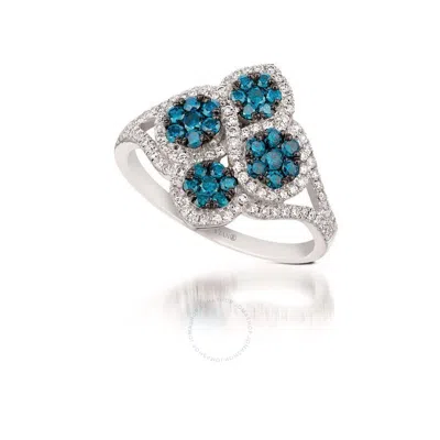 Le Vian Ladies Blueberry Diamond Rings Set In 14k Vanilla Gold In White