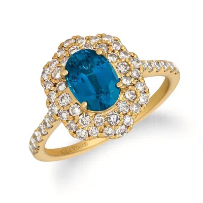 Le Vian Ladies Blueberry Sapphire Rings Set In 14k Honey Gold