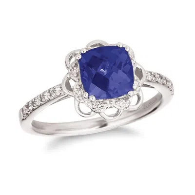 Le Vian Ladies Blueberry Tanzanite Rings Set In 14k Vanilla Gold In Brown