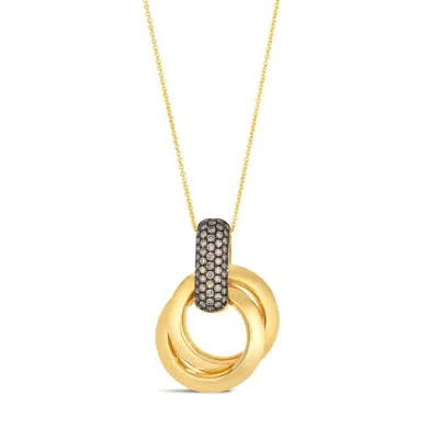 Le Vian Ladies Bold Gold Necklaces Set In 14k Honey Gold Aspf 16 In ["yellow"]
