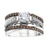 Le Vian Ladies Bridal Rings Set In 14k Vanilla Gold In Metallic