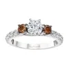 Le Vian Ladies Bridal Rings Set In 14k Vanilla Gold In Multi