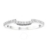 Le Vian Ladies Bridal Rings Set In 14k Vanilla Gold In White