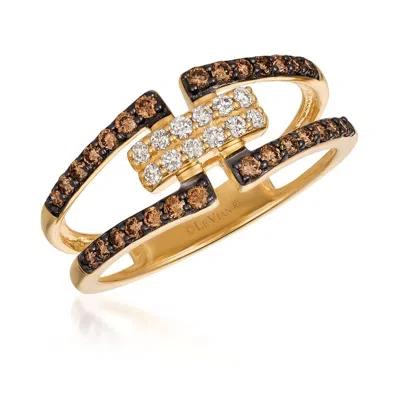 Le Vian Ladies Chocolate And Honey Statement Rings Set In 14k Honey Gold Tqwf 5