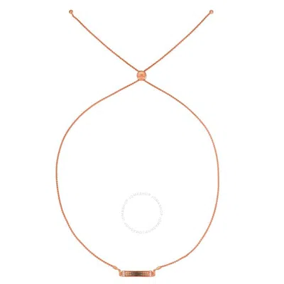 Le Vian Ladies Chocolate Balayage Necklaces Set In 14k Strawberry Gold In Rose Gold-tone