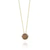 Le Vian Ladies Chocolate Diamond Necklaces Set In 14k Honey Gold In Yellow