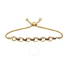 Le Vian Ladies Chocolate Diamonds Fashion Bracelet In 14k Honey Gold In Brown