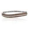 Le Vian Ladies Chocolate Diamonds Fashion Bracelet In 14k Vanilla Gold In Brown