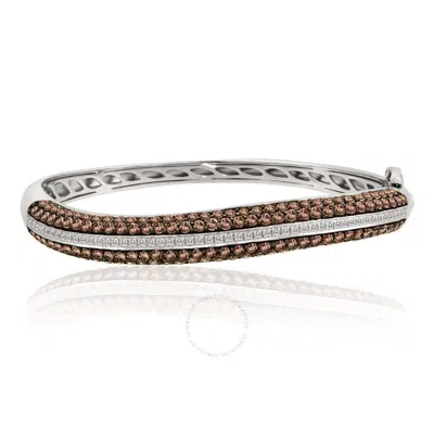 Le Vian Ladies Chocolate Diamonds Fashion Bracelet In 14k Vanilla Gold In Brown